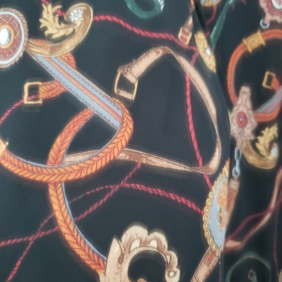 Zara Basic Chain Buckle Print Dress - Picture 13 of 13